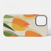 黄色いチューリップの花 iPhoneケース (裏面横)