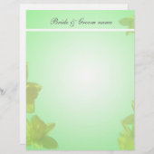 黄色いチューリップ結婚が…と言った。 (正面/裏面)