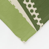 黄色いチューリップ花 フリースブランケット (角)