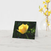 黄色いチューリップ カード (黄色い花)