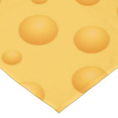 黄色いチーズパターン テーブルクロス (アングル)