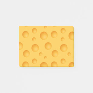 黄色いチーズパターン ポストイット