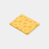 黄色いチーズパターン ポストイット (アングル)