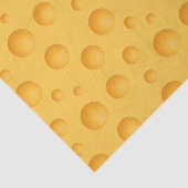 黄色いチーズパターン 薄葉紙 (詳細)