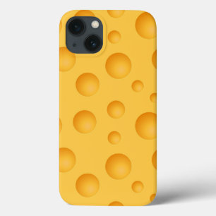 黄色いチーズパターン iPhone 13ケース