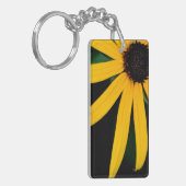 黄色いデイジーのkeychain キーホルダー (正面左)