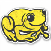 黄色いトウェートカド シール (正面)