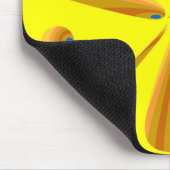 黄色いドラゴンの洞穴 マウスパッド (コーナー)