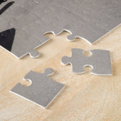 黄色いドラッグのレーサー ジグソーパズル (側面)