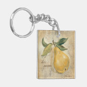 黄色いナシ キーホルダー (正面左)