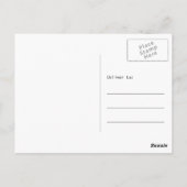 黄色いハイビスカスの花 |はがき ポストカード (裏面)