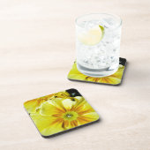 黄色いハイビスカスの花 コースター (右側)
