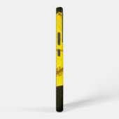 黄色いハイビスカスの花 SAMSUNG GALAXYケース (右側面)