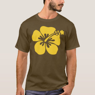 黄色いハイビスカスの花 Tシャツ
