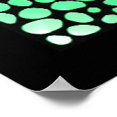 黄色いハート ポスター (角)