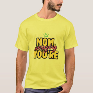 黄色いハーフスリーブTシャツ Tシャツ