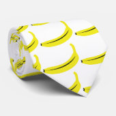 黄色いバナナのフルーツ ネクタイ (ロール)