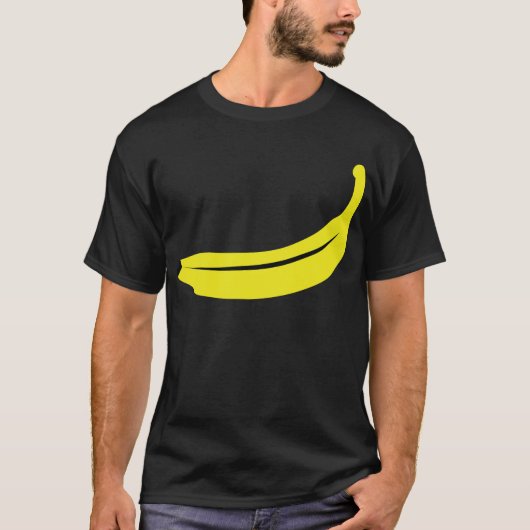 黄色いバナナのフルーツ Tシャツ (正面)