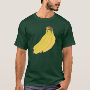 黄色いバナナのTシャツの束 Tシャツ