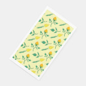 黄色いバラとチューリップの花を持つ花柄 (コーナー)