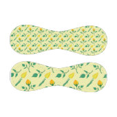 黄色いバラとチューリップの花を持つ花柄 野球ボール (パネル)