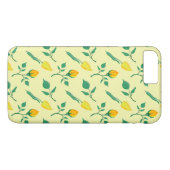 黄色いバラとチューリップの花を持つ花柄 Case-Mate iPhoneケース (裏面(横))