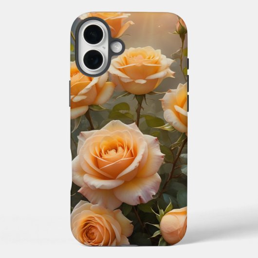 黄色いバラのスマホケース Case-Mate iPhoneケース (裏面)