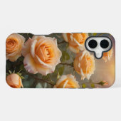黄色いバラのスマホケース iPhoneケース (裏面横)
