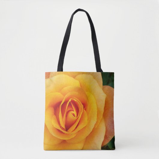黄色いバラの花 トートバッグ (正面)