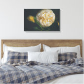 黄色いバラ キャンバスプリント (インサイチュ (寝室))