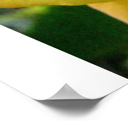 黄色いバラ ポスター (角)