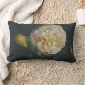 黄色いバラ ランバークッション (ブランケット)