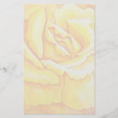 黄色いバラ 便箋 (正面)