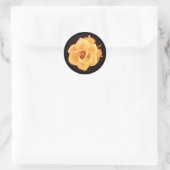 黄色いバラ、2004年の写真。 ラウンドシール (バッグ)