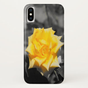 黄色いバラ iPhone X ケース