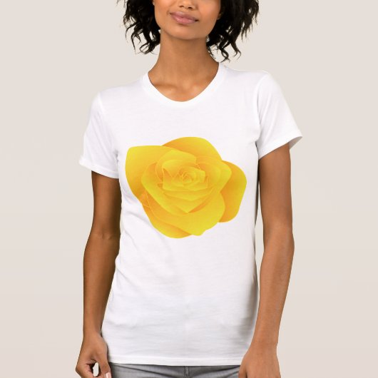 黄色いバラ Tシャツ (正面)