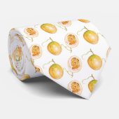 黄色いパッションフルーツ ネクタイ (ロール)