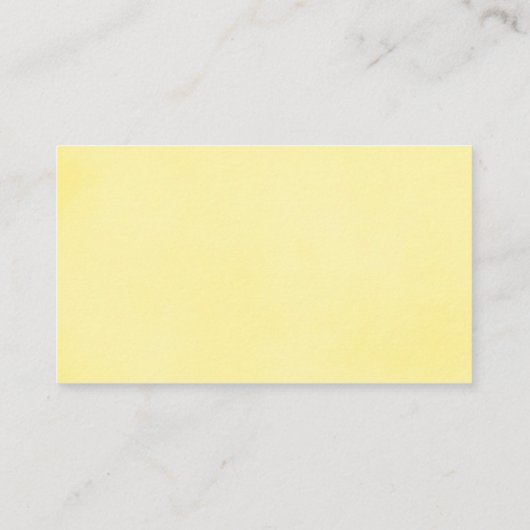 黄色いヒマワリのベビーシャワーのおむつのラッフルカード エンクロージャーカード (裏面)