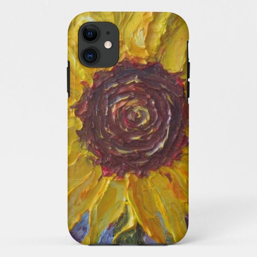 黄色いヒマワリのiPhone 5の箱 Case-Mate iPhoneケース (裏面)