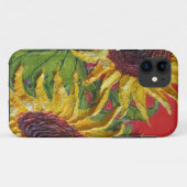 黄色いヒマワリのiPhone 5の箱 Case-Mate iPhoneケース (裏面(横))