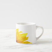 黄色いヒマワリ エスプレッソカップ (右)