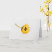 黄色いヒマワリ カード (黄色い花)