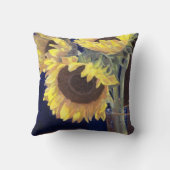 黄色いヒマワリ クッション (裏面)
