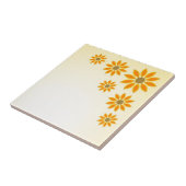 黄色いヒマワリ タイル (側面)