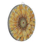 黄色いヒマワリ ダーツボード (正面左)