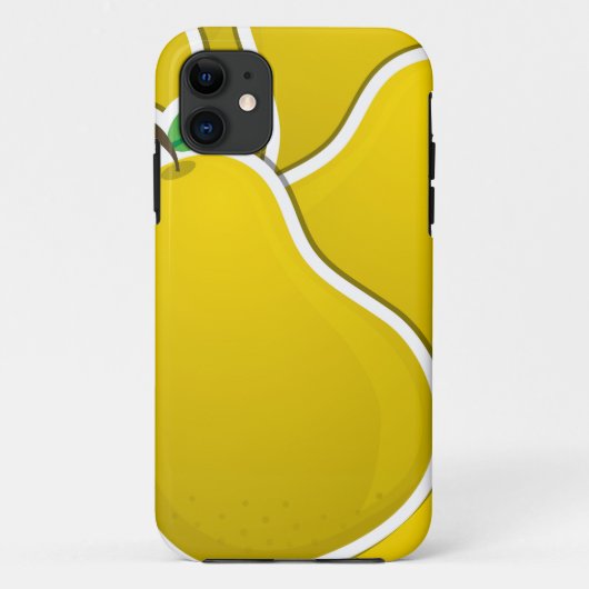 黄色いファンキー梨 Case-Mate iPhoneケース (裏面)
