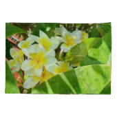 黄色いフランジパニスは木の上に生えていた。 枕カバー (裏面)