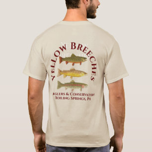 黄色いブリーチ·アングラーズ·シャツ Tシャツ