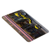 黄色いブーム·トライク マグネット (右側)