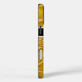 黄色いヘビ鮮やかキンの予期せぬ美しい Case-Mate iPhoneケース (裏面 / 右)